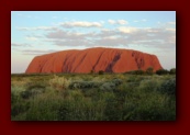 Uluru at sunset